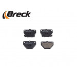 BRECK Bremsbelagsatz, Scheibenbremse